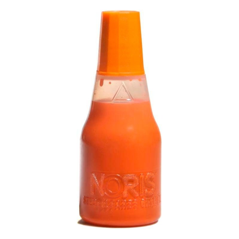 Tusz POMARAŃCZOWY do pieczątek na bazie wody Noris 110S